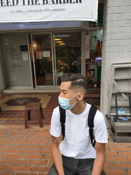 Inside Feed The Barber — Tampines neighbourhood barbershop